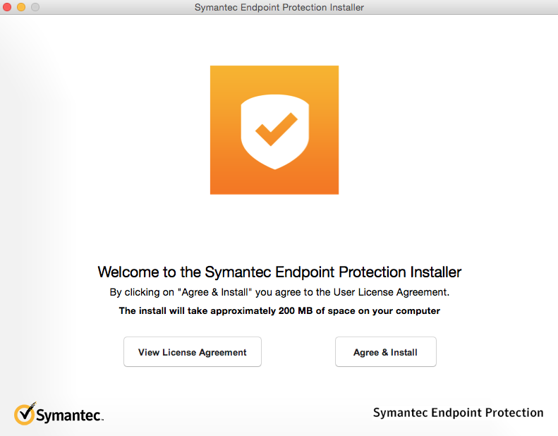 license agreement with Agree and Install to click at the bottom of the page.