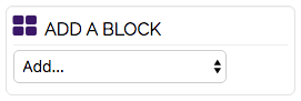 Add a Block option