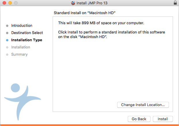 Jmp pro 13 click install to continue with standard installation