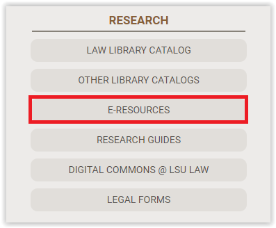the E-Resources option in the research section